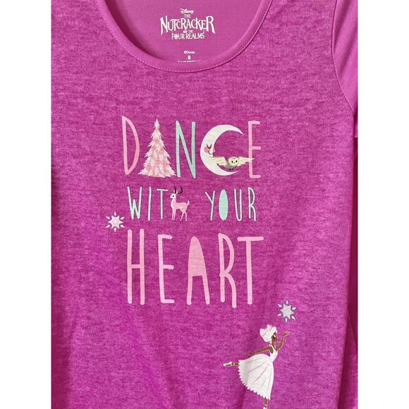 Disney The Nutcracker And The Four Realms Long Sleeve Top Pant Pajama Set Size 8 - Picture 3 of 6